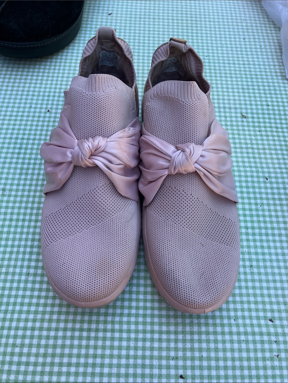 Mark Nason light pink bow comfort shoes size 10